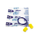 3M™ E-A-R Classic Earplugs, Corded, PVC Foam, Yellow, 200 Pairs (MMM3111101)