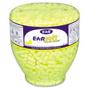 3M™ E-A-Rsoft Neon Tapered Earplug Refill, Cordless, Yellow, 500/Box (MMM3911004)