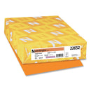 Astrobrights® Color Paper, 24 lb, 8.5 x 14, Cosmic Orange, 500/Ream (WAU22652)