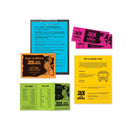 Astrobrights® Color Cardstock, 65 lb, 8.5 x 11, Assorted Colors, 100/Pack (WAU91398)