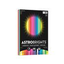 Astrobrights® Color Cardstock, 65 lb, 8.5 x 11, Assorted Colors, 100/Pack (WAU91398)