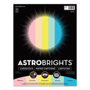 Astrobrights® Color Cardstock, 65 lb, 8.5 x 11, Assorted Colors, 250/Pack (WAU91715)