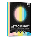 Astrobrights® Color Cardstock, 65 lb, 8.5 x 11, Assorted Colors, 250/Pack (WAU91715)