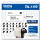 Brother Die-Cut Shipping Labels, 2.4 x 3.9, White, 300/Roll, 24 Rolls/Pack (BRTDK120224PK)