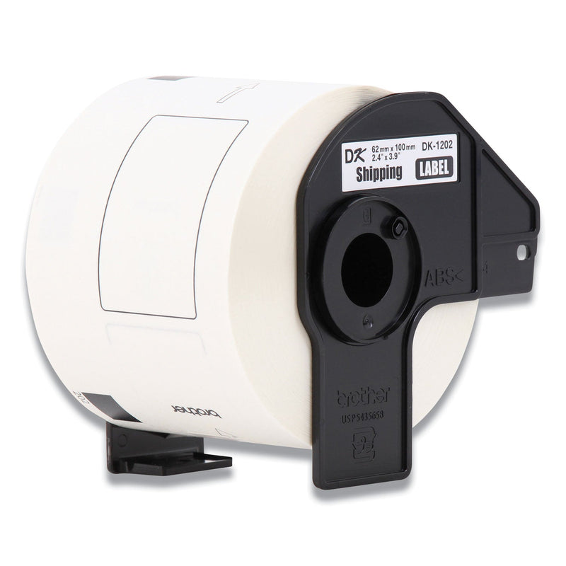 Brother Die-Cut Shipping Labels, 2.4 x 3.9, White, 300/Roll, 24 Rolls/Pack (BRTDK120224PK)