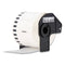 Brother Continuous Paper Label Tape, 2.4" x 100 ft, White, 3 Rolls/Pack (BRTDK22053PK)