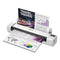 Brother DS-940DW Duplex and Wireless Compact Mobile Document Scanner, 600 dpi Optical Resolution, 1-Sheet Duplex Auto Document Feeder (BRTDS940DW)
