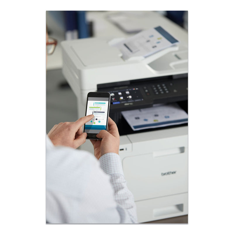 Brother MFCL8900CDW Business Color Laser All-in-One Printer with Duplex Print, Scan, Copy and Wireless Networking (BRTMFCL8900CDW)