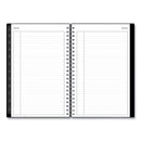 Blue Sky® Enterprise Weekly/Monthly Planner, 8 x 5, Black Cover, 12-Month (Jan to Dec): 2025 (BLS111291)