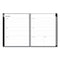 Blue Sky® Enterprise Weekly/Monthly Planner, 11 x 8.5, Black Cover, 12-Month (Jan to Dec): 2025 (BLS111288)