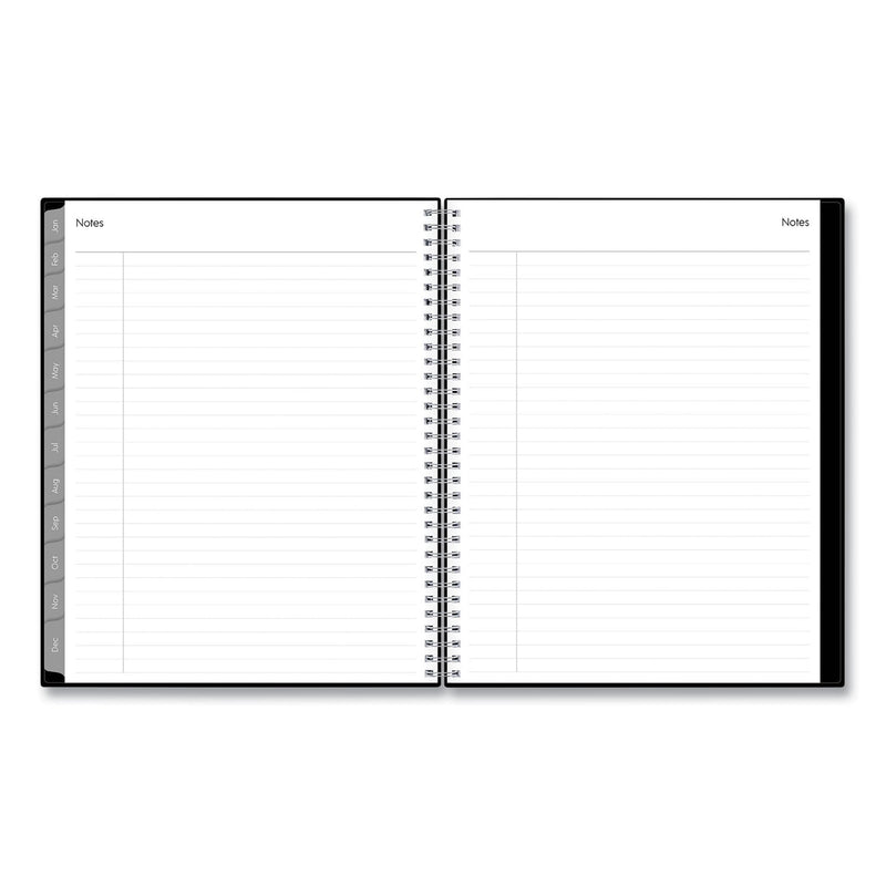 Blue Sky® Enterprise Weekly/Monthly Planner, 11 x 8.5, Black Cover, 12-Month (Jan to Dec): 2025 (BLS111288)