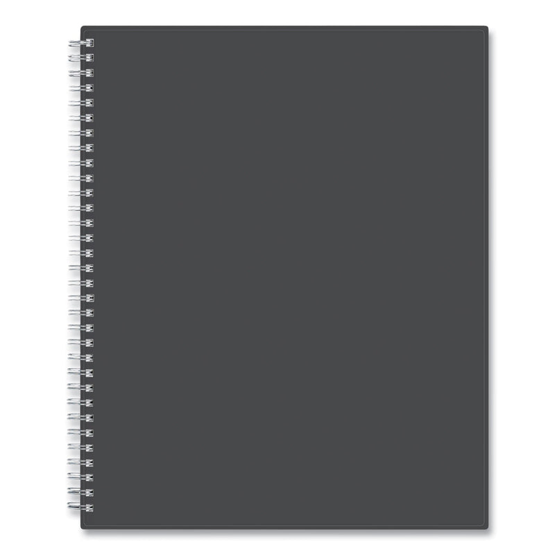 Blue Sky® Passages Appointment Planner, 11 x 8.5, Charcoal Cover, 12-Month (Jan to Dec): 2025 (BLS100009)