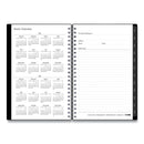 Blue Sky® Enterprise Weekly/Monthly Planner, 8 x 5, Black Cover, 12-Month (Jan to Dec): 2025 (BLS111291)