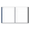 Blue Sky® Passages Monthly Planner, 10 x 8, Charcoal Cover, 12-Month (Jan to Dec): 2025 (BLS100011)
