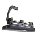 Officemate 2 Hole Punch, 2 3/4&quot; Center Holes, Punches 20 Sheets, Black (OIC90078)