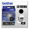 Brother LC10EBK INKvestment Super High-Yield Ink, 2400 Page-Yield, Black (BRTLC10EBK)