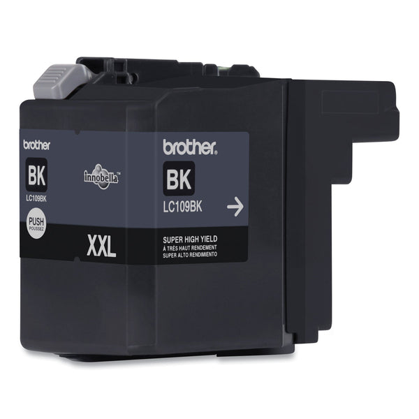 Brother LC109BK Innobella Super High-Yield Ink, 2400 Page-Yield, Black (BRTLC109BK)