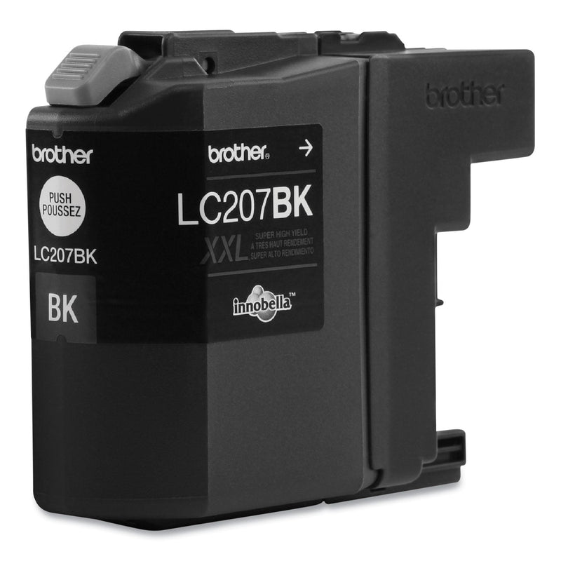 Brother LC207BK Innobella Super High-Yield Ink, 1200 Page-Yield, Black (BRTLC207BK)