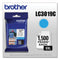 Brother LC3019C Innobella Super High-Yield Ink, 1300 Page-Yield, Cyan (BRTLC3019C)