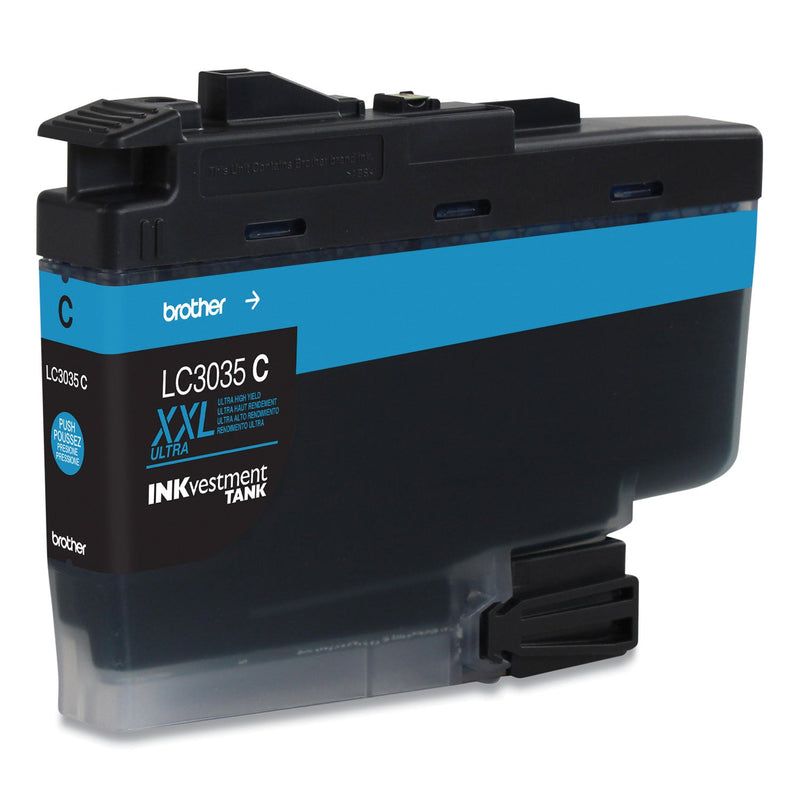Brother LC3035C INKvestment Ultra High-Yield Ink, 5000 Page-Yield, Cyan (BRTLC3035C)