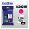 Brother LC3029M INKvestment Super High-Yield Ink, 1500 Page-Yield, Magenta (BRTLC3029M)
