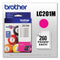 Brother LC201M Innobella Ink, 260 Page-Yield, Magenta (BRTLC201M)