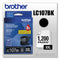 Brother LC107BK Innobella Super High-Yield Ink, 1200 Page-Yield, Black (BRTLC107BK)