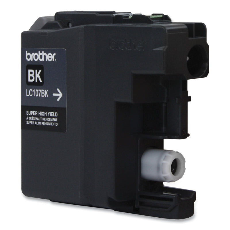 Brother LC107BK Innobella Super High-Yield Ink, 1200 Page-Yield, Black (BRTLC107BK)