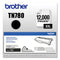 Brother TN780 Super High-Yield Toner, 12000 Page-Yield, Black (BRTTN780)