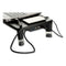 3M™ Monitor Stand MS100B, 21.6 x 9.4 x 2.7 to 3.9, Black/Clear, Supports 33 lb (MMMMS100B)