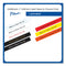 Brother TZe Standard Adhesive Laminated Labeling Tape, 0.94" x 26.2 ft, Black on Clear (BRTTZE151)