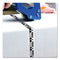 Brother TZ Security Tape Cartridge for P-Touch Labelers, 0.7" x 26.2 ft, Black on White (BRTTZESE4)