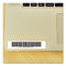 Brother TZ Security Tape Cartridge for P-Touch Labelers, 0.7" x 26.2 ft, Black on White (BRTTZESE4)