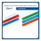 Brother TZe Laminated Removable Label Tapes, 0.47" x 26.2 ft, Black on Blue (BRTTZE531CS)