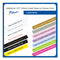 Brother TZe Laminated Removable Label Tapes, 0.47" x 26.2 ft, White on Blue (BRTTZE535CS)