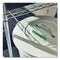 Brother TZe Laminated Removable Label Tapes, 0.35" x 26.2 ft, Black on Green (BRTTZE721CS)