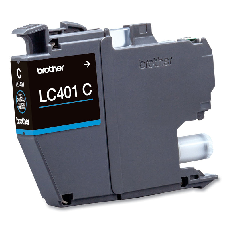 Brother LC401CS Ink, 200-Page-Yield, Cyan (BRTLC401CS)