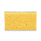 3M™ Niagara Medium Duty Scrubbing Sponge 74N, 3.6 x 6, 1" Thick, Yellow/Green, 20/Carton (MMM19428)