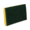 3M™ Niagara Medium Duty Scrubbing Sponge 74N, 3.6 x 6, 1" Thick, Yellow/Green, 20/Carton (MMM19428)