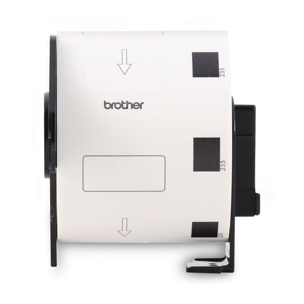 Brother Die-Cut Removable Paper Labels, 1.1" x 2.1", White, 800/Roll (BRTDK3235)
