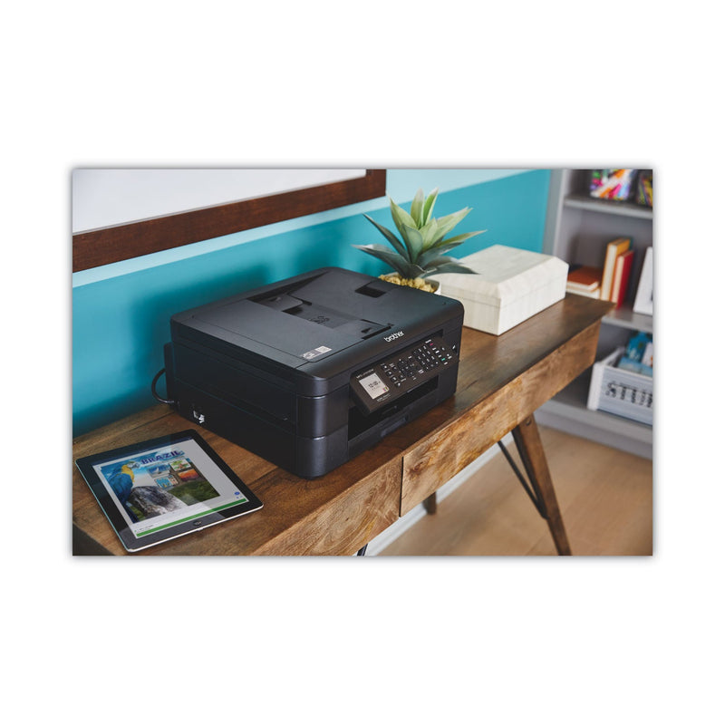 Brother MFC-J1010DW All-in-One Color Inkjet Printer, Copy/Fax/Print/Scan (BRTMFCJ1010DW)