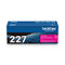 Brother TN227M High-Yield Toner, 2300 Page-Yield, Magenta (BRTTN227M)