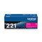 Brother TN221M Toner, 1400 Page-Yield, Magenta (BRTTN221M)