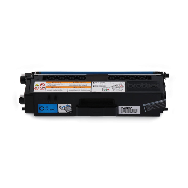 Brother TN310C Toner, 1500 Page-Yield, Cyan (BRTTN310C)