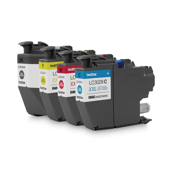 Brother LC30293PK INKvestment Super High-Yield Ink, 1500 Page-Yield, Cyan/Magenta/Yellow (BRTLC30293PK)