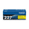Brother TN227Y High-Yield Toner, 2300 Page-Yield, Yellow (BRTTN227Y)