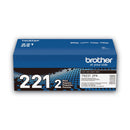 Brother TN2212PK Toner, 2500 Page-Yield, Black, 2/Pack (BRTTN2212PK)