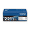 Brother TN2212PK Toner, 2500 Page-Yield, Black, 2/Pack (BRTTN2212PK)