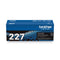 Brother TN227BK High-Yield Toner, 3000 Page-Yield, Black (BRTTN227BK)