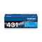 Brother TN431C Toner, 1800 Page-Yield, Cyan (BRTTN431C)